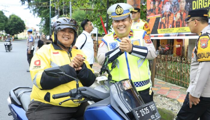 Kapolres labuhanbatu Atur Lalu Lintas, Wujudkan Pelayanan Prima