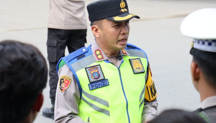 Gelar OPS Patuh Toba, Kapolres Nias & Dishub  Bersama Jasa Raharja Edukasi Pengendara Tertib Lalulintas