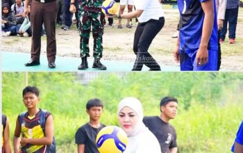 Semarak HUT Labuhanbatu ke-81, Piala Bupati Voli 2026 Resmi Bergulir